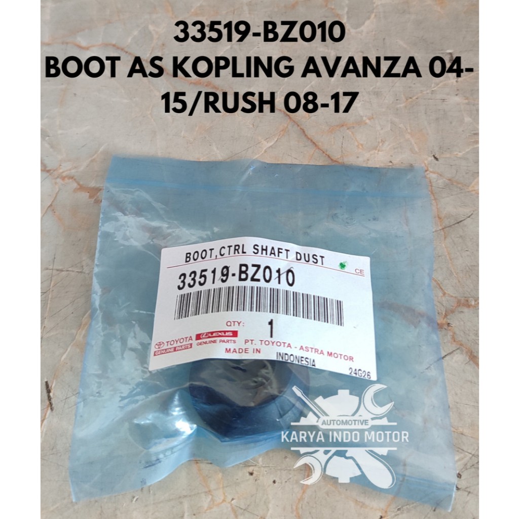 33519-BZ010 boot as kopling avanza 2004-2015 rush 2008-2017 ORIGINAL