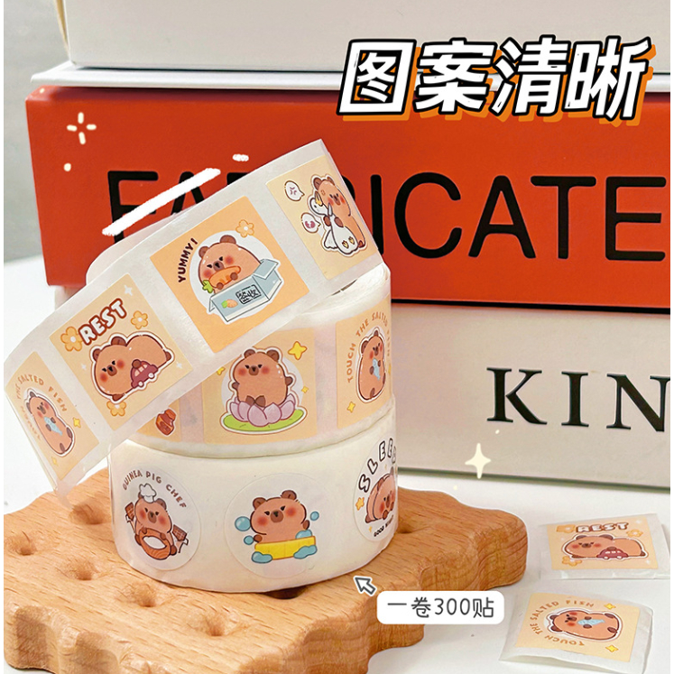 

Sticker Roll Dekor Stationery ATK DIY Karakter Sanrio capyabara