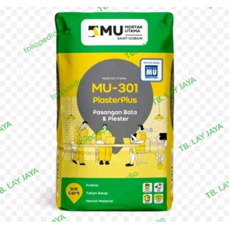 MU301 / MU 301 Semen Plester Dan Pemasangan Bata Merah 40kg