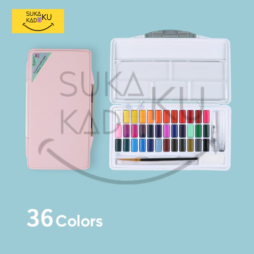 

Giorgione G-mk36 36 Colors Professional Solid Watercolor Paint Set G-MK36 SF6