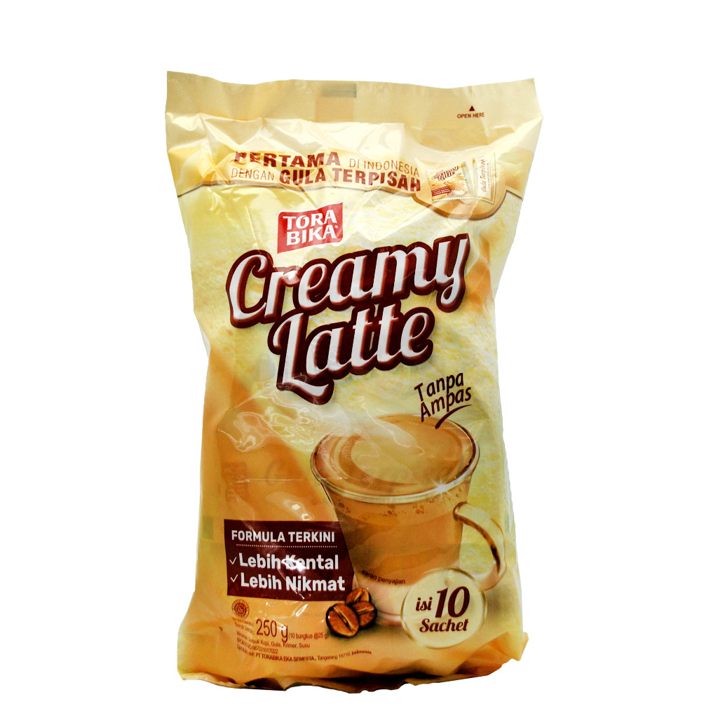 

Kopi Susu TORABIKA Creamy Latte isi 10's