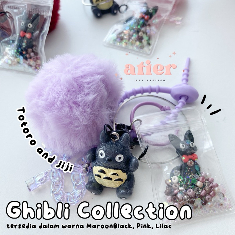 . Totoro and Jiji Ghibli