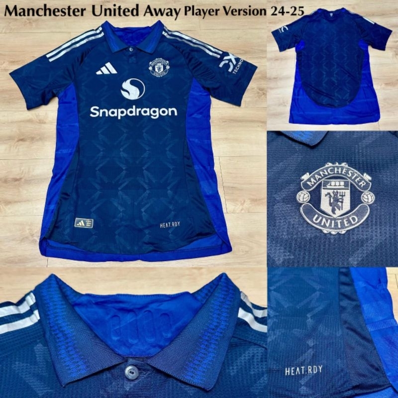 Baju Jersey Player Issue MU / Home / Away / 3rd / Bisa Sablon Nama dan Nopung / Bisa Sablon Nama dan
