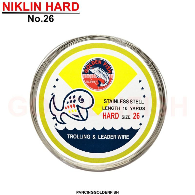 Kawat Stainless Goldenfish Niklin Hard