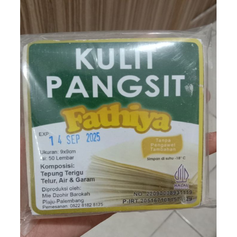 

Kulit Pangsit Fathiya 9cm