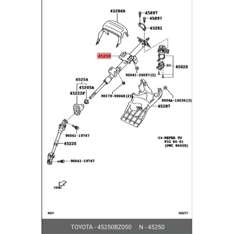 column colum steer stir rush terios 2006 2007 2008 2009 2010 2011 2012 2013 2014 2015 ori