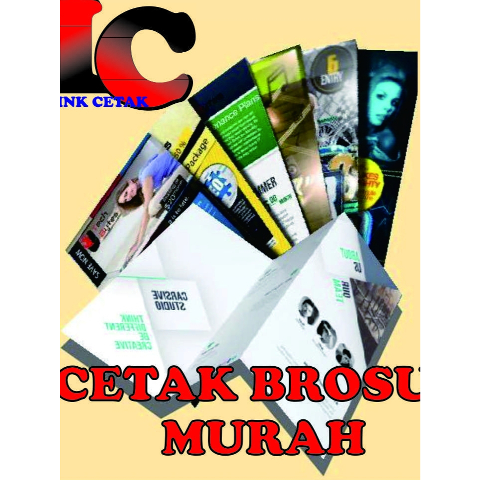 

Cetak Brosur Flyer Leaflet Art Paper Free Design - AP 120 GSM, 1 SISI