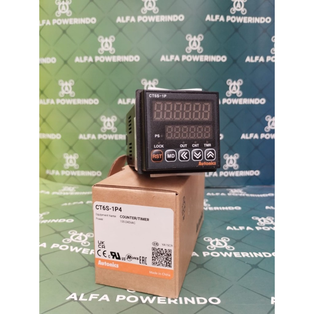 Counter Timer Digital Autonics CT6S-1P4-220VAC