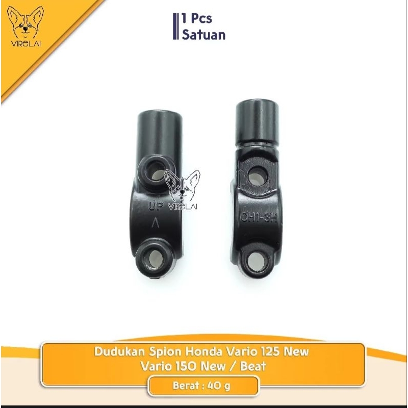 Dudukan Spion Honda Vario 125 New / Vario 150 New /Beat