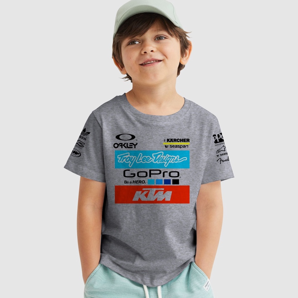 Grosir Unik baju anak kaos anak laki lakikaos trail anakkaos ktmkaos anak laki laki murah