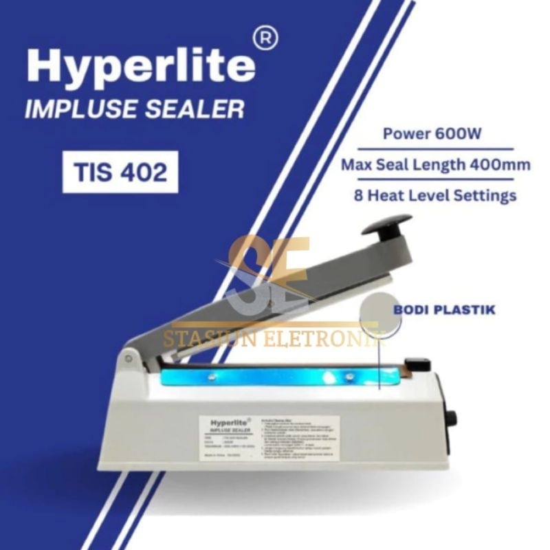 Impulse Sealer 40 cm/ Sealer Plastik 40cm Hyperlite