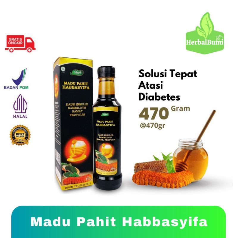 

Madu hitam pahit Habbasyifa madu untuk diabetes