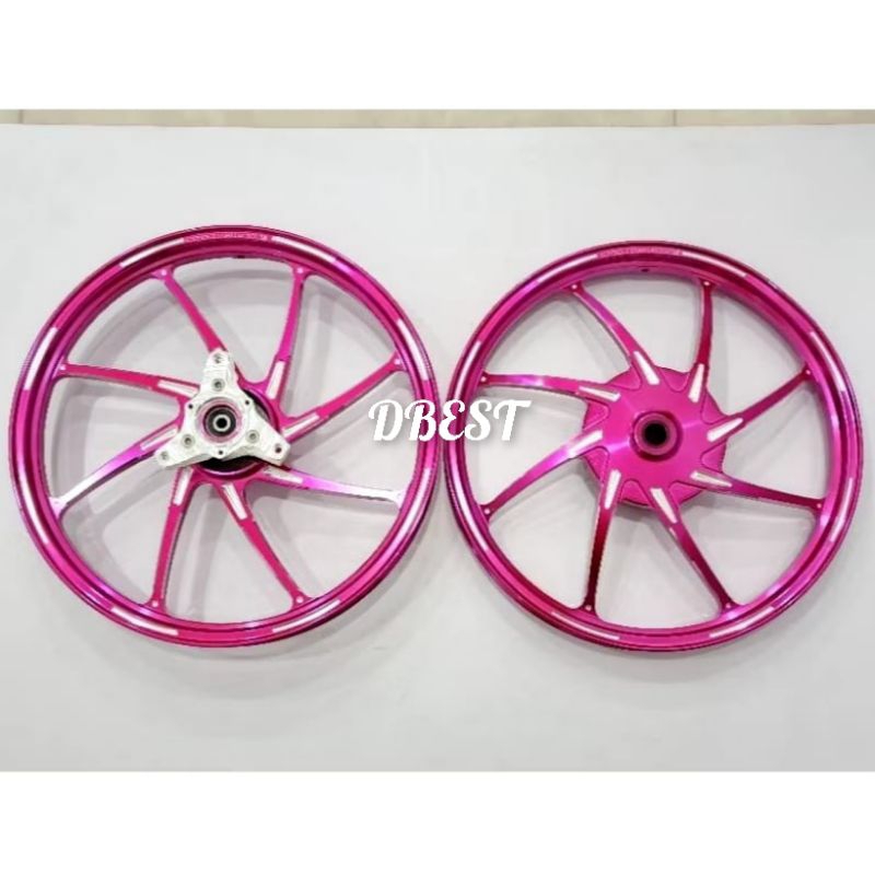 NEW VELG CMG MG801 RING 17 PALANG 8 AEROX NEW/OLD UK.160X17 160X17 VELAK CMG MG-801 PALANG 8 YAMAHA 