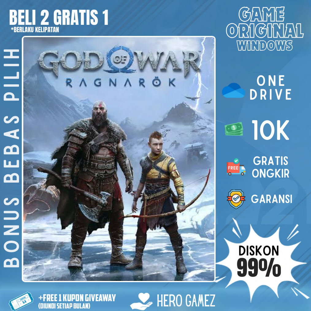 GOD OF WAR RAGNAROK - LINK DOWNLOAD - GAME PC - GAME LAPTOP - GAME OFFLINE