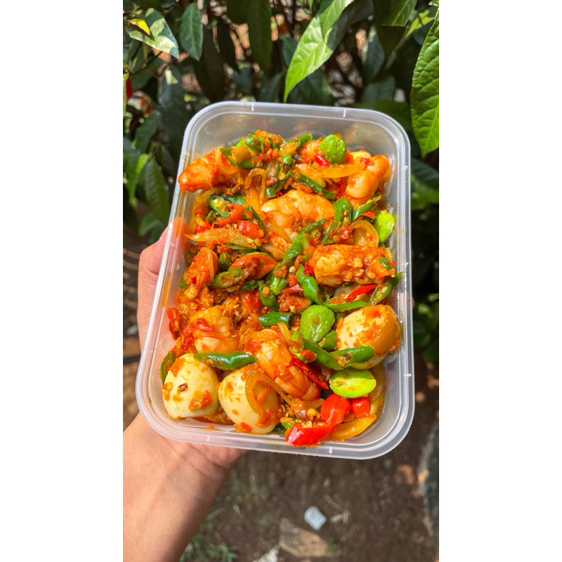 

Tumis Udang Telur puyuh