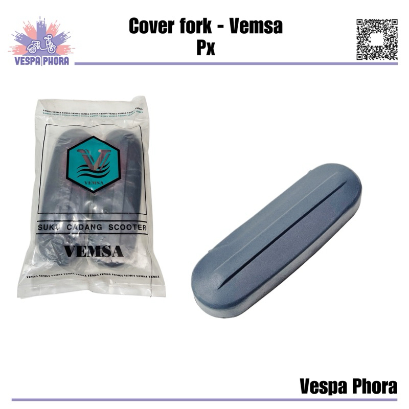 tutup fork vespa px original Vemsa cover fork px lama