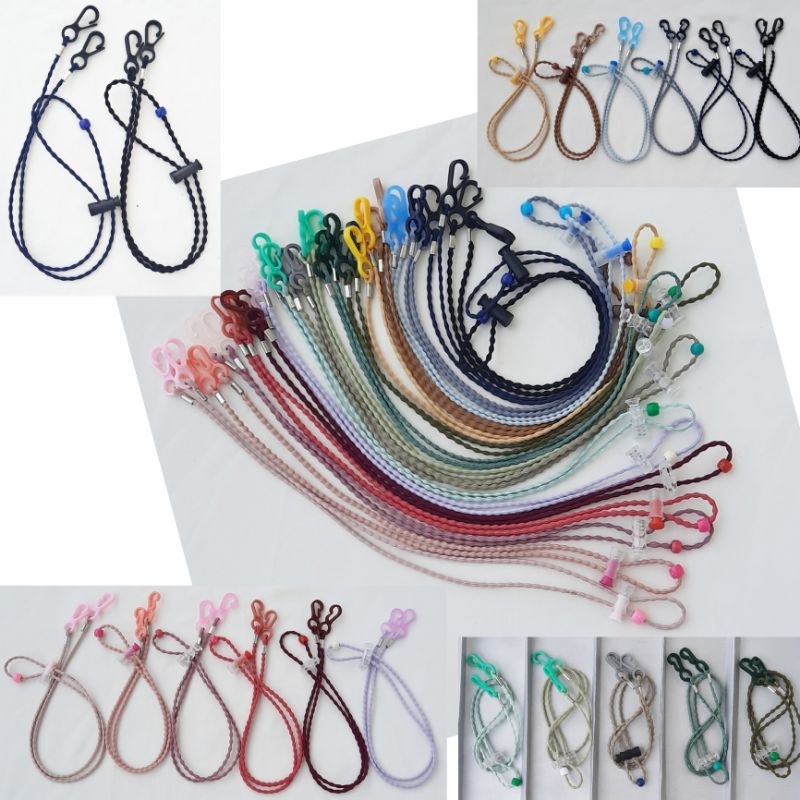 Strap Masker 2in1 Tali Kalung Masker Minimalis  / Tali Karet Masker Boba