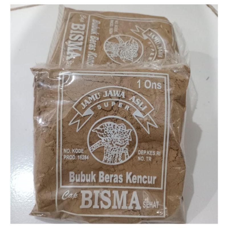 

Serbuk bumbu beras kencur kemasan 100 gram