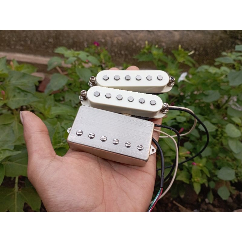 Pickup Gitar Suhr HSS Thornbucker Raw Nickel V60 LP
