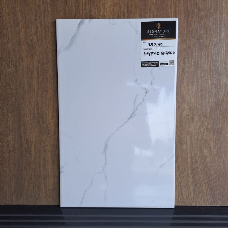 keramik dinding putih corak abu / dinding kamar mandi / dinding dapur 25x40 HYPNO BIANCO