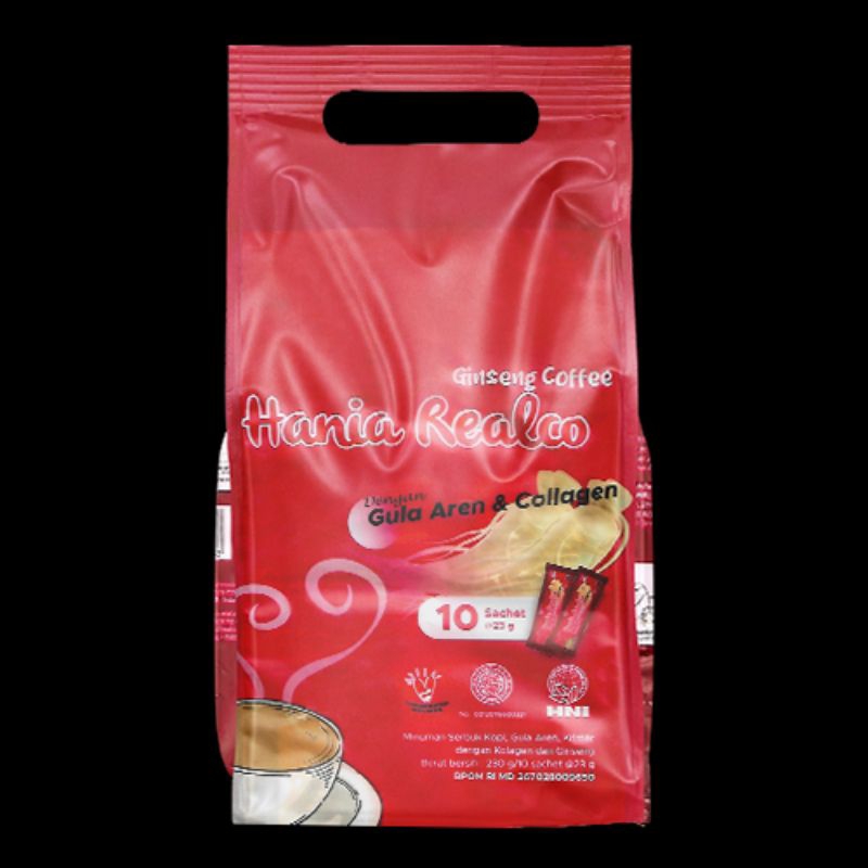 

REALCO GINSENG COFFEE-Kopi gingseng herbal-HNI BPOM