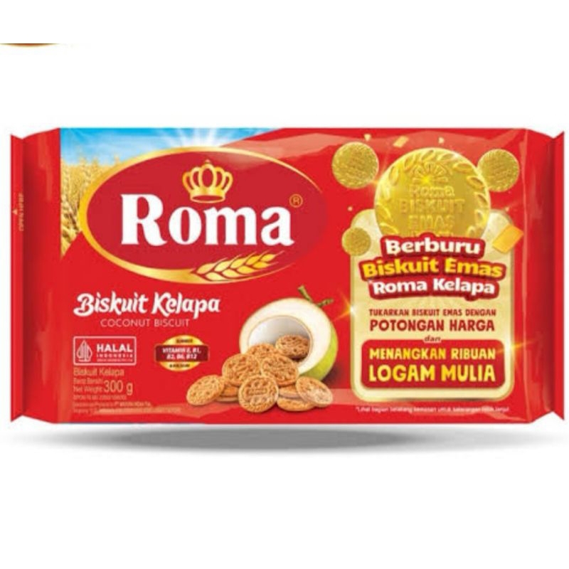 

Biskuit Roma Kelapa 300 gram