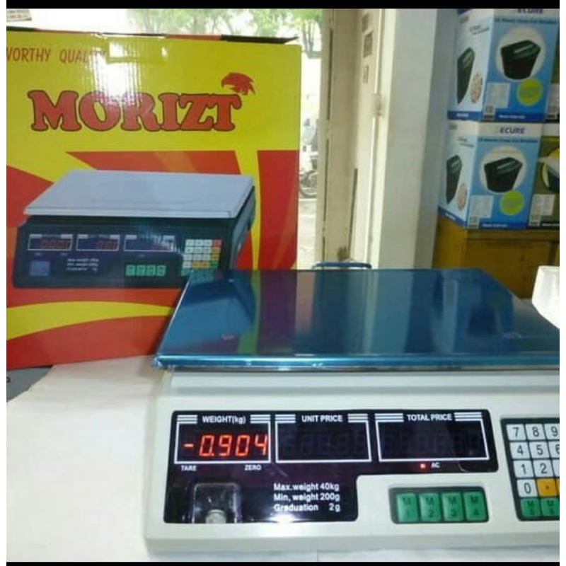 Timbangan Digital Buah + Daging + Laundry Moritz 40 KG