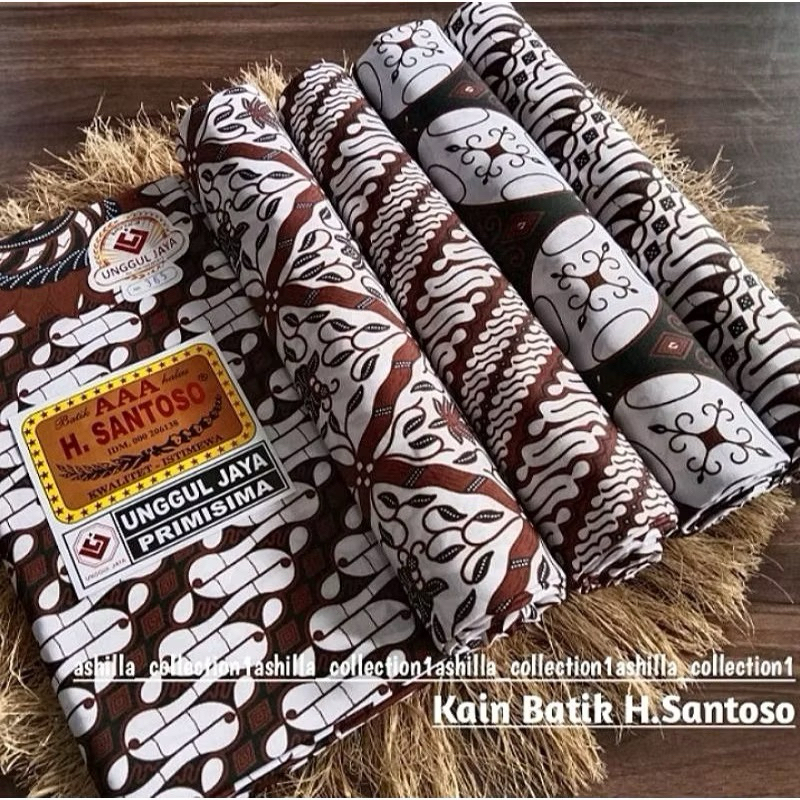 Kain Jarik Batik H.Santoso Kain Batik Panjang Halus Samping Kebat
