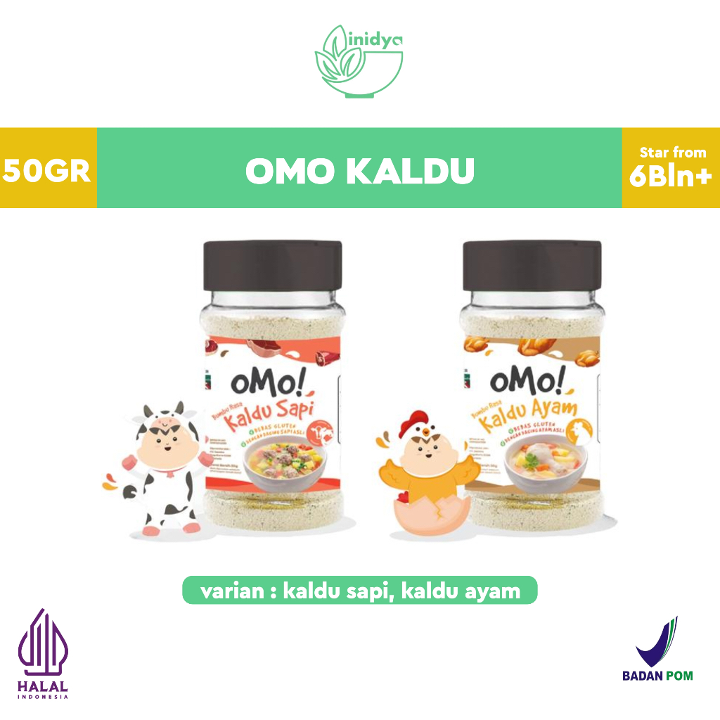 

OMO! Kaldu Sapi dan Ayam | Kaldu Mpasi Non Msg Tanpa Gula Garam | Kaldu Sehat Alami Penambah BB Booster