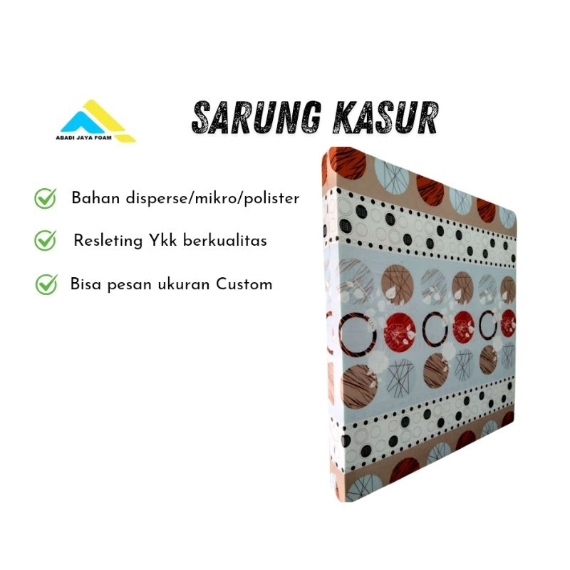 RB SARUNG KASUR BUSA 200X90 (COVER AJA TANPA BUSA) AST