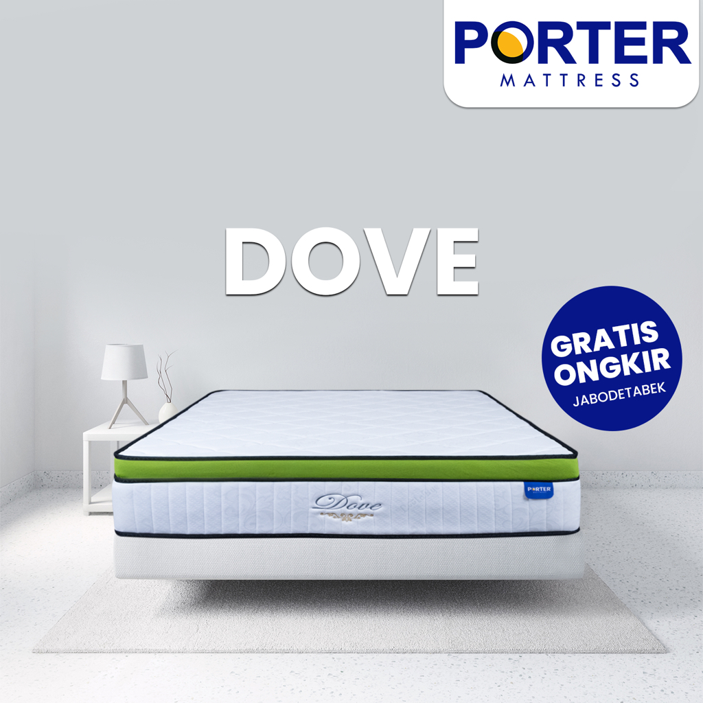 PORTER Kasur Springbed - Dove