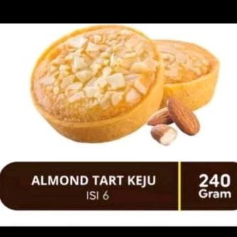 

LKP Almond tart keju (KHUSUS JATIM)