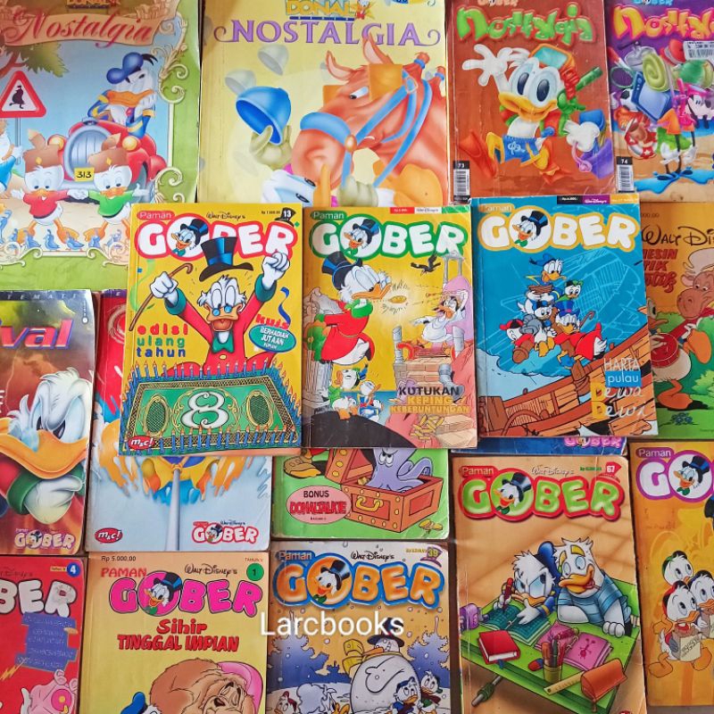 Komik Paman Gober / Donal Bebek Nostalgia