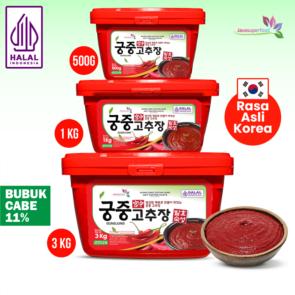 

HALAL GUNGJUNG GOCHUJANG HOT PEPPER TASTE / PASTA CABAI PEDAS KOREA