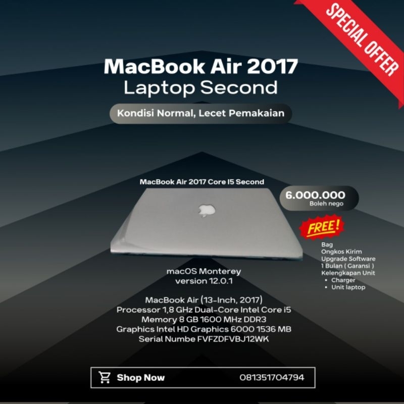 MacBook Air 2017