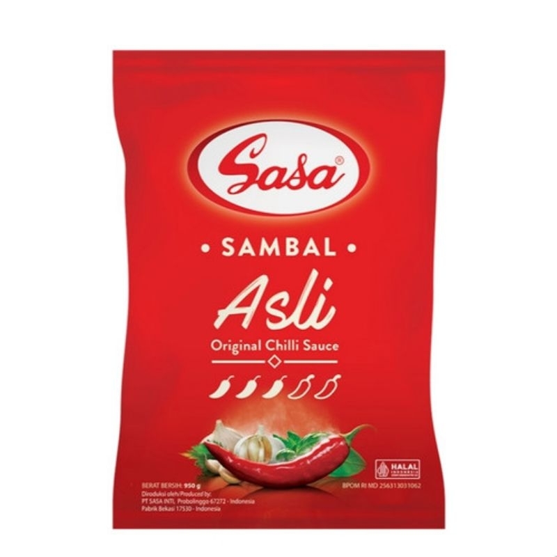 

Sambal Asli Sasa 950 G - Pingquin Shop