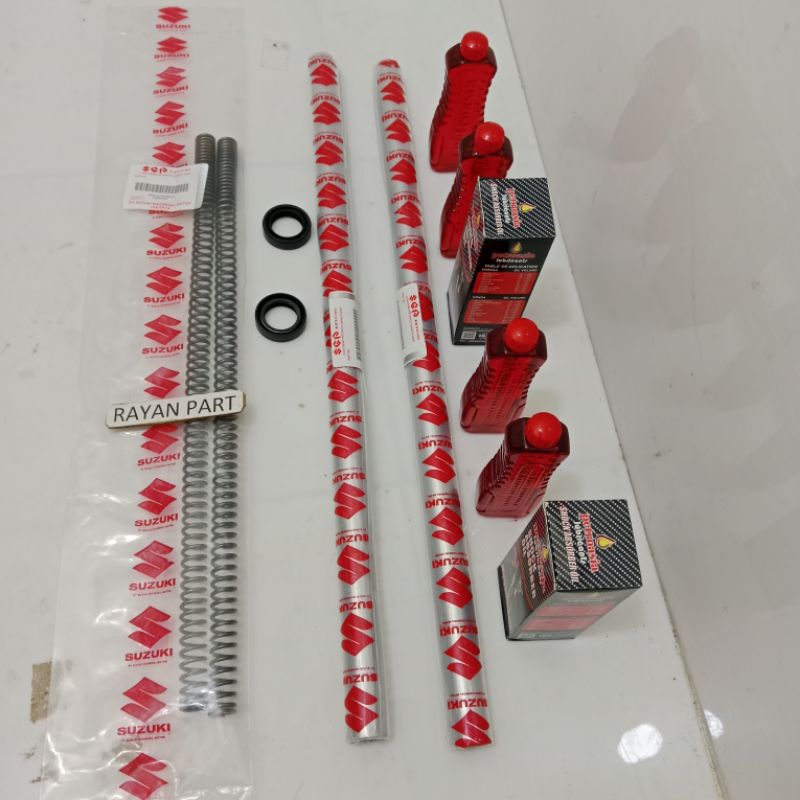 shock depan komplit satria fu satria fu satria fu sok+oli+per+sil Suzuki