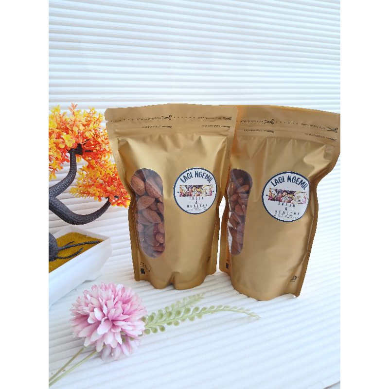 

Almond Milk /Almond Kulit 500gr Cemilan Sehat Kacang Kacangan