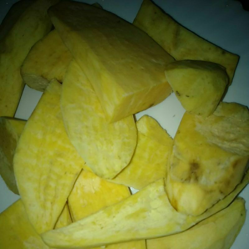 

Umbi Telo Ketela rambat mentah kupas kilogram