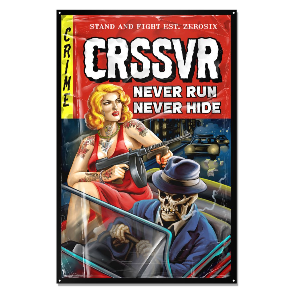 FLAG BANNER CROSSOVER X CRIMECO