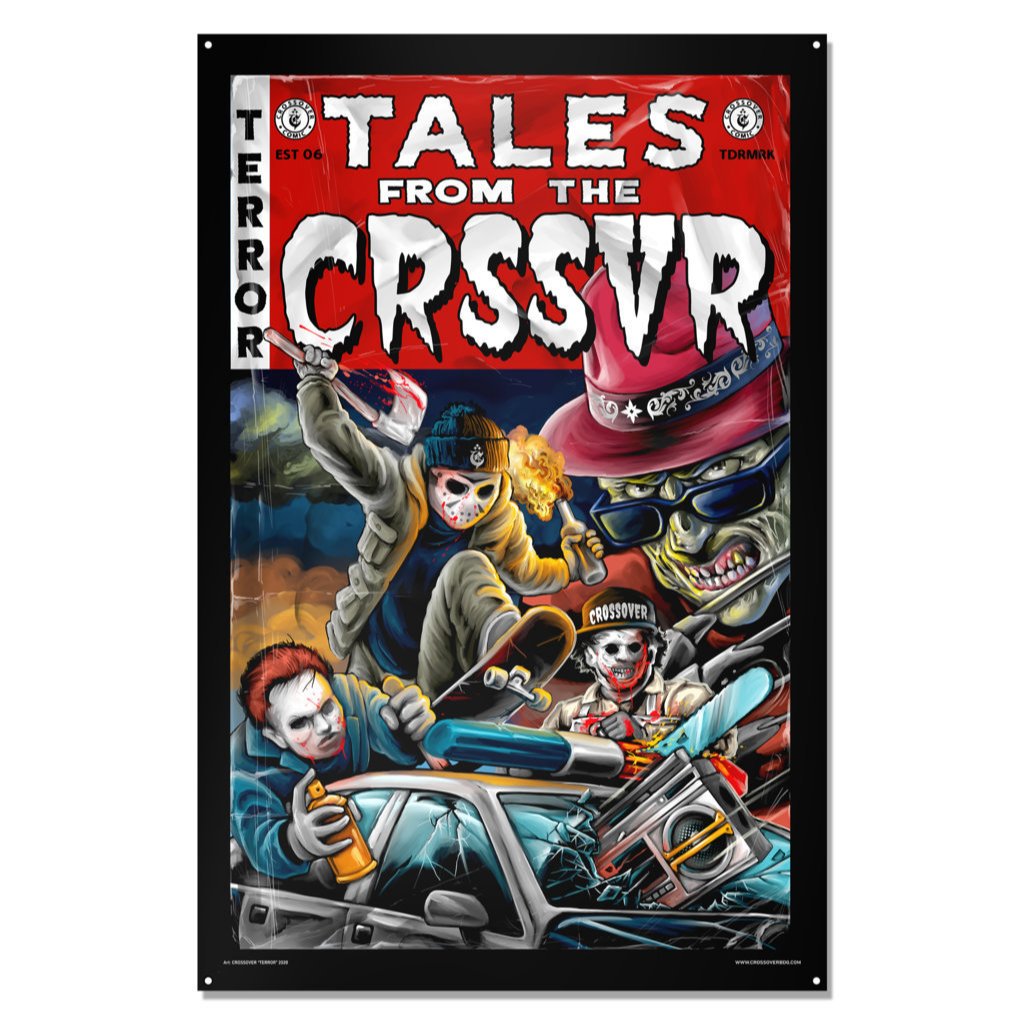 FLAG BANNER CROSSOVER X TERROR