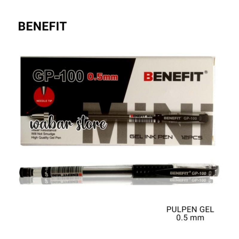 

Pulpen Gel BENEFIT GP-100