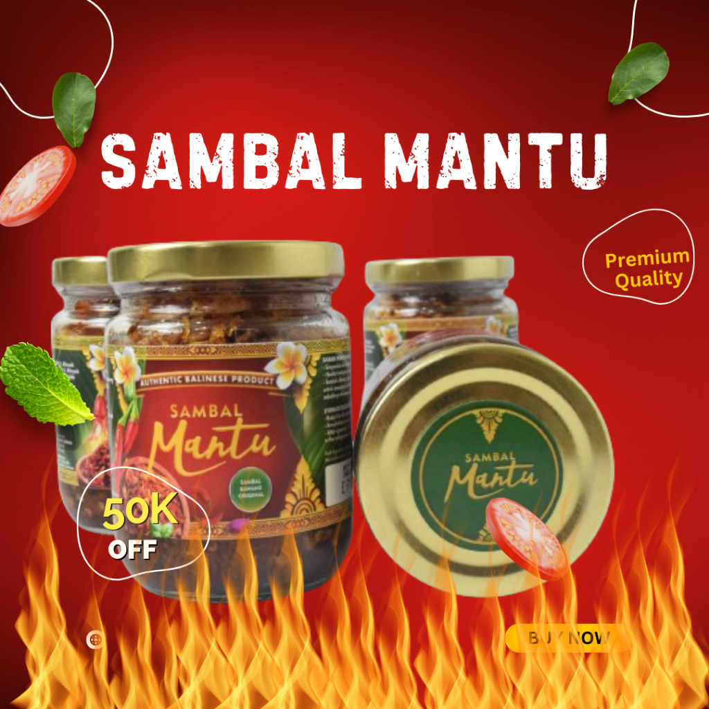 

Sambal Bawang Mantu Botol 150gr