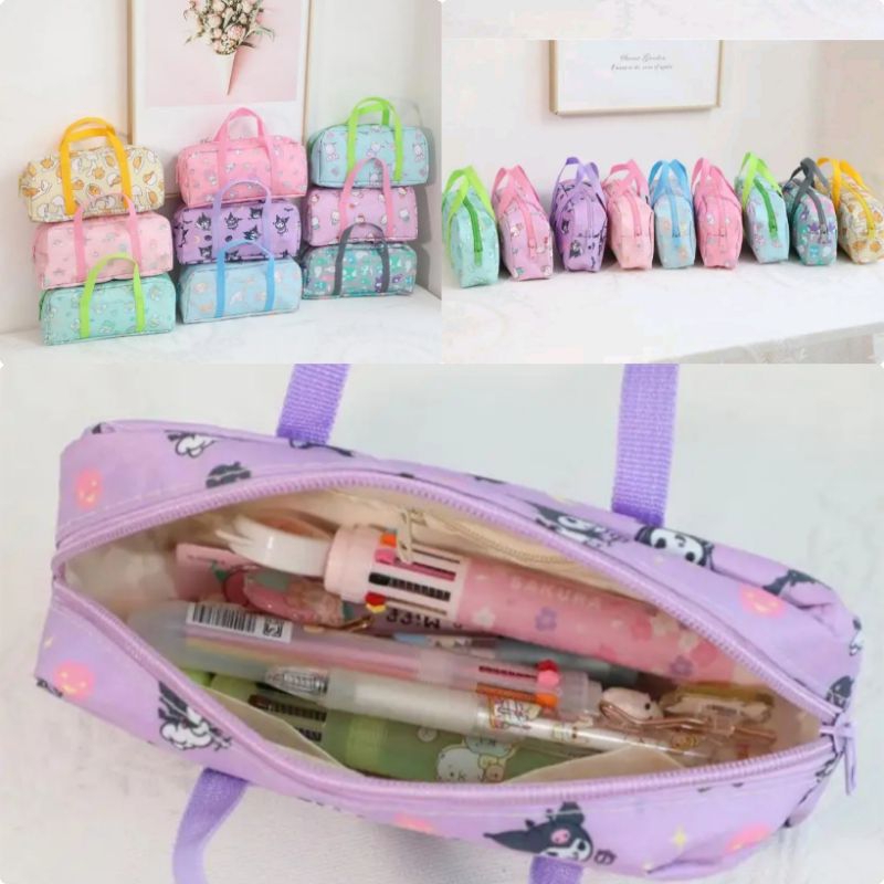 

Tempat pensil / dompet serbaguna model tenteng uk. 20x5x9