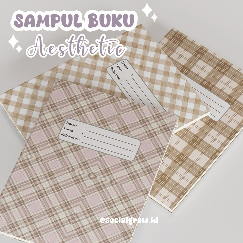 

(11 pcs) SAMPUL BUKU ESTETIK | EARTH TONE V1 | SAMPUL BUKU SIDU KIKI | BOOK COVER AESTHETIC PREMIUM QUALITY