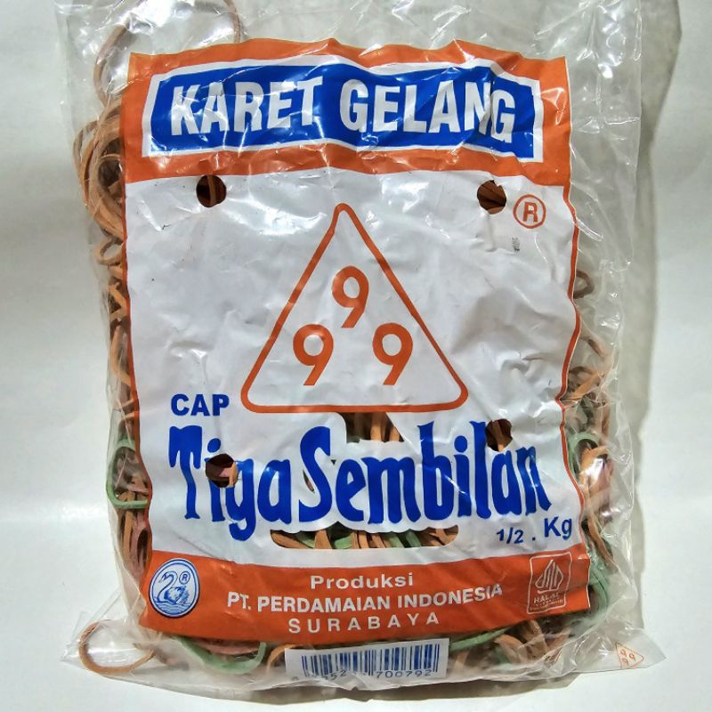 

Karet gelang 999 asli isi 500 gram ½kg | Karet | Rubber Band Original