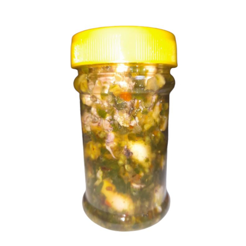 

Sambal Cumi Cabe Ijo Pedas 150gr/ml