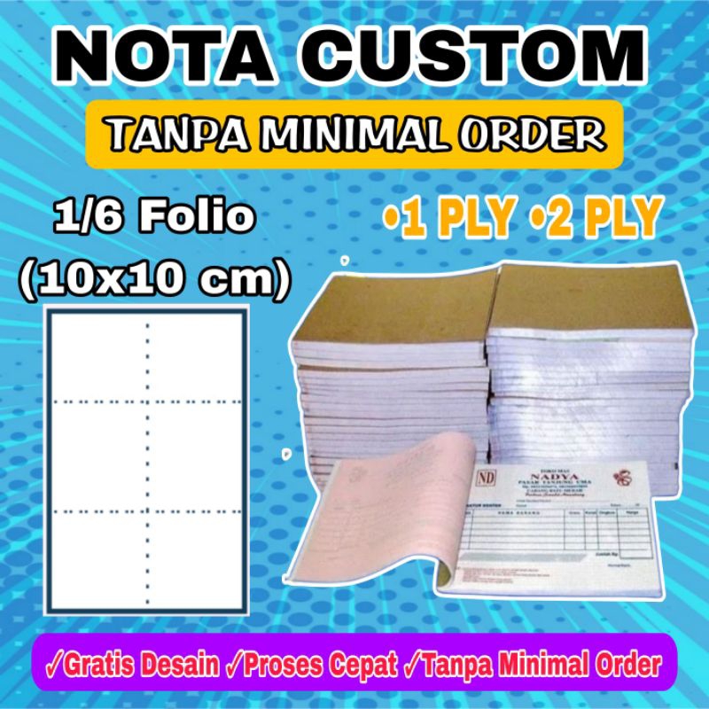 

NOTA CUSTOM 1/6 FOLIO (10x10cm)