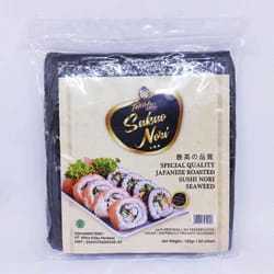 

SAKAO NORI 50 SHEET / SUSHI NORI / YAKINORI / NORI HALAL / DRIED SEAWEED / NORI GIMBAB