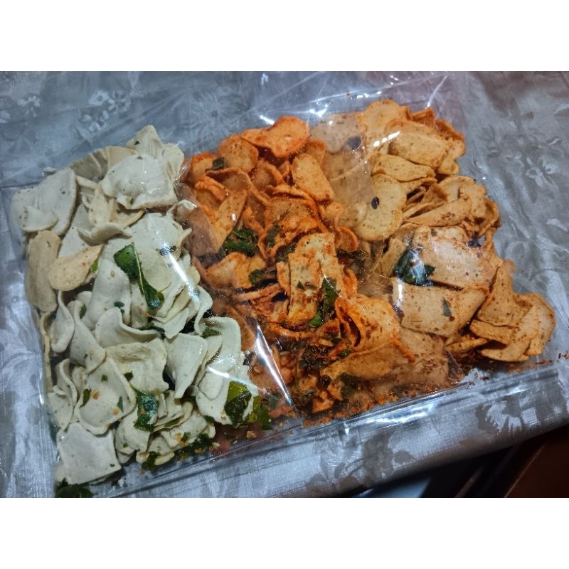 

Basreng pipih renyah daun jeruk 100gram